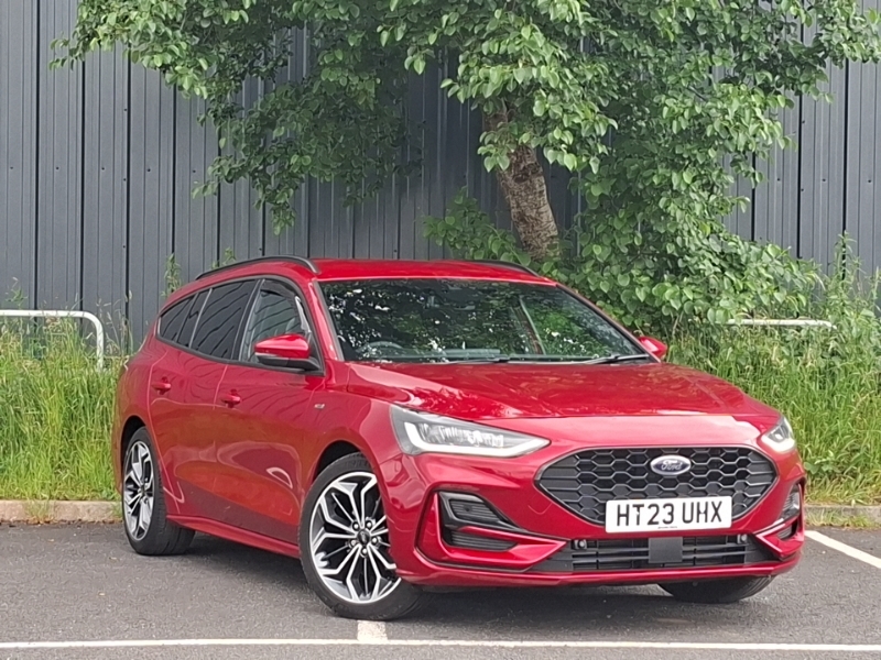 Ford Focus 1.0 Ecoboost Hybrid Mhev 155 St-line X Red