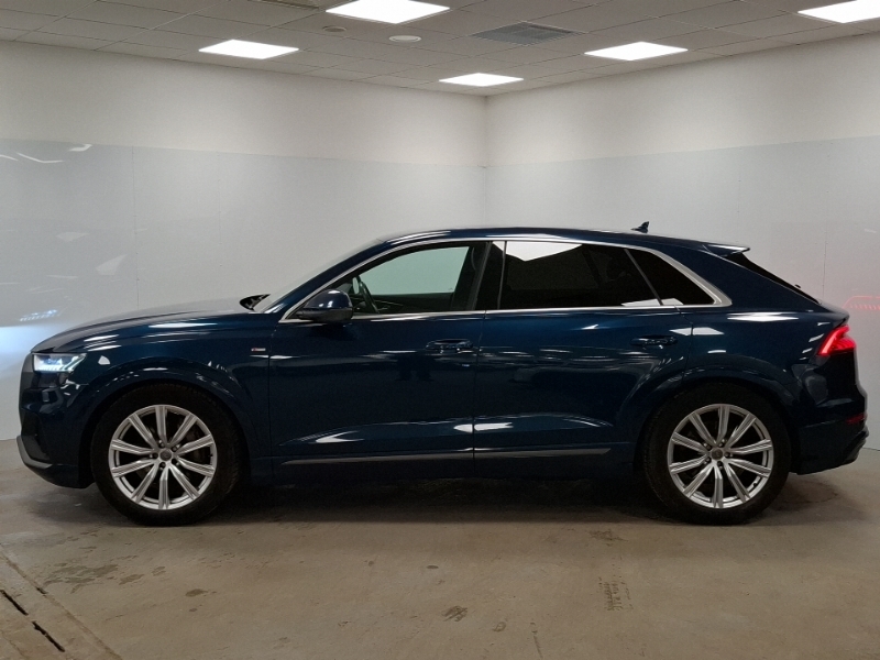 Audi Q8 50 Tdi Quattro S Line Tiptronic Blue #4