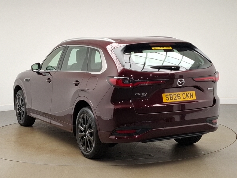 Mazda CX-80 3.3D Homura Awd Red #2