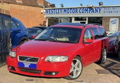 Volvo V70 2.5 R Estate BW55UCM Red #2