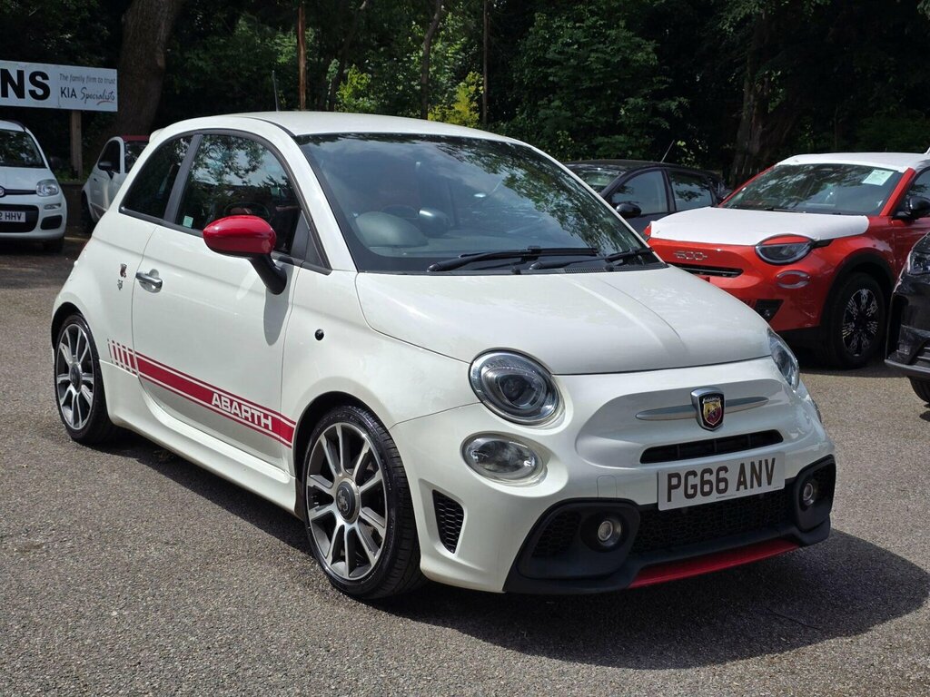 Abarth 500 1.4 T-jet Turismo Euro 6 White