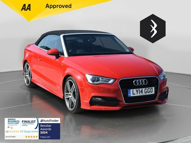 Audi A3 Cabriolet 1.4 Tfsi Cod S Line Convertible S Troni Red #2