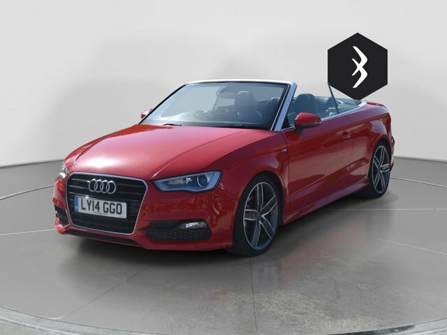 Audi A3 Cabriolet 1.4 Tfsi Cod S Line Convertible S Troni Red #6