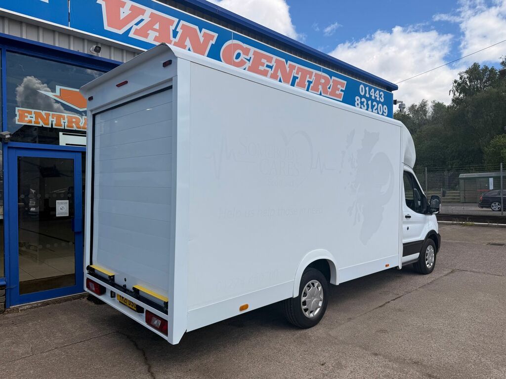 Ford Transit Custom 2.0 350 Ecoblue Low Floor Luton White #6