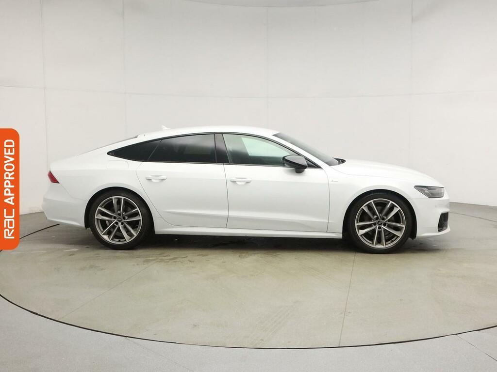 Audi A7 3.0 Tdi V6 50 Black Edition Sportback T White #5