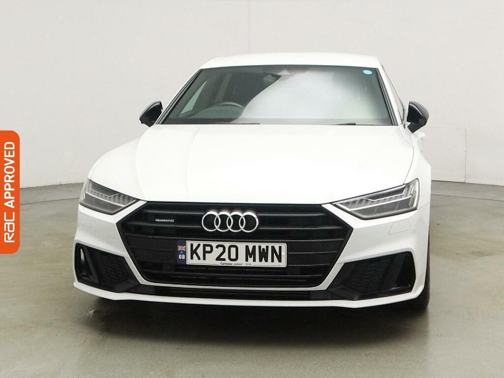 Audi A7 3.0 Tdi V6 50 Black Edition Sportback T White #6