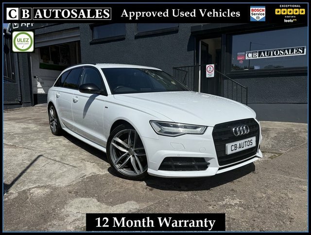Audi A6 Avant 2017 2.0 Tdi Black Edition Estate S Tro Black