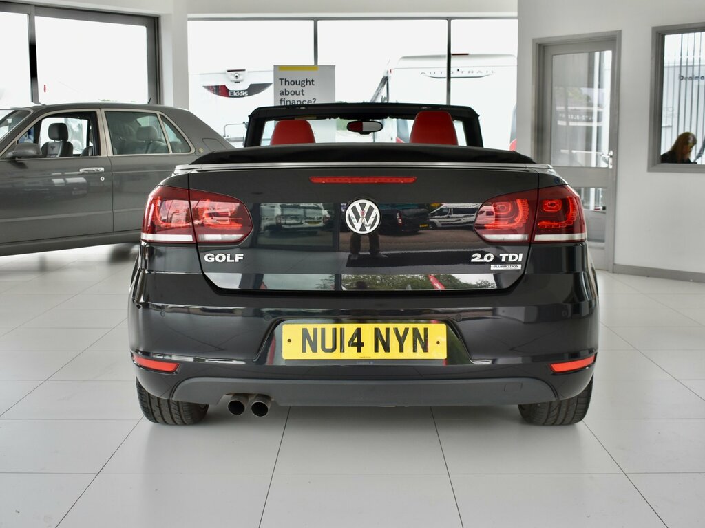 Volkswagen Golf 2.0 Tdi Bluemotion Tech Gt Cabriolet Ma Black #4