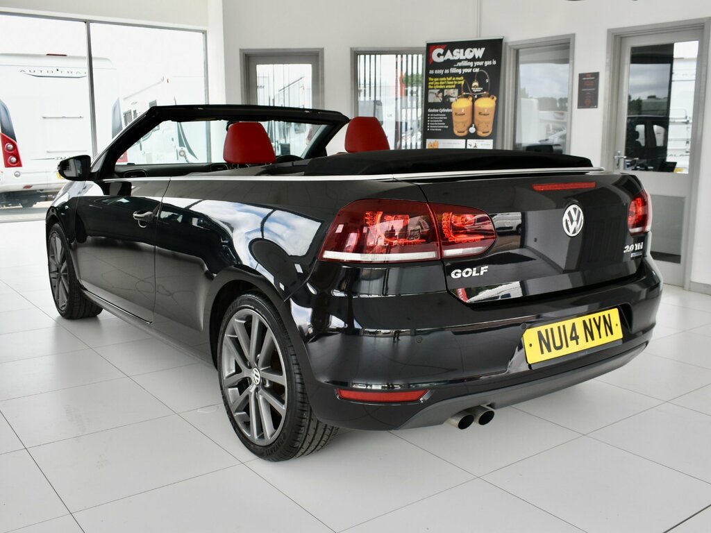 Volkswagen Golf 2.0 Tdi Bluemotion Tech Gt Cabriolet Ma Black #3