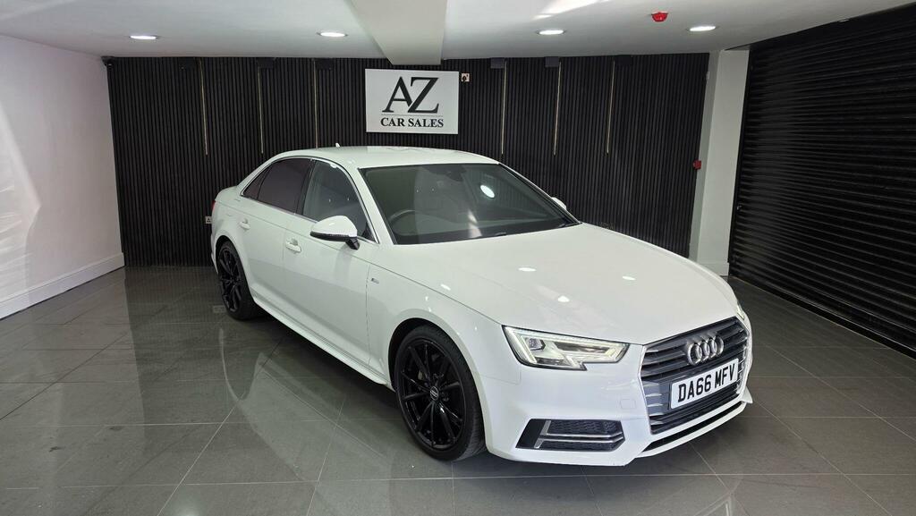 Audi A4 2.0 Tdi Ultra S Line Euro 6 Ss White