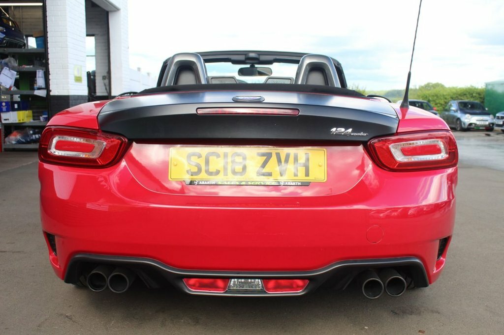 Abarth 124 Spider 1.4L Null Red #5