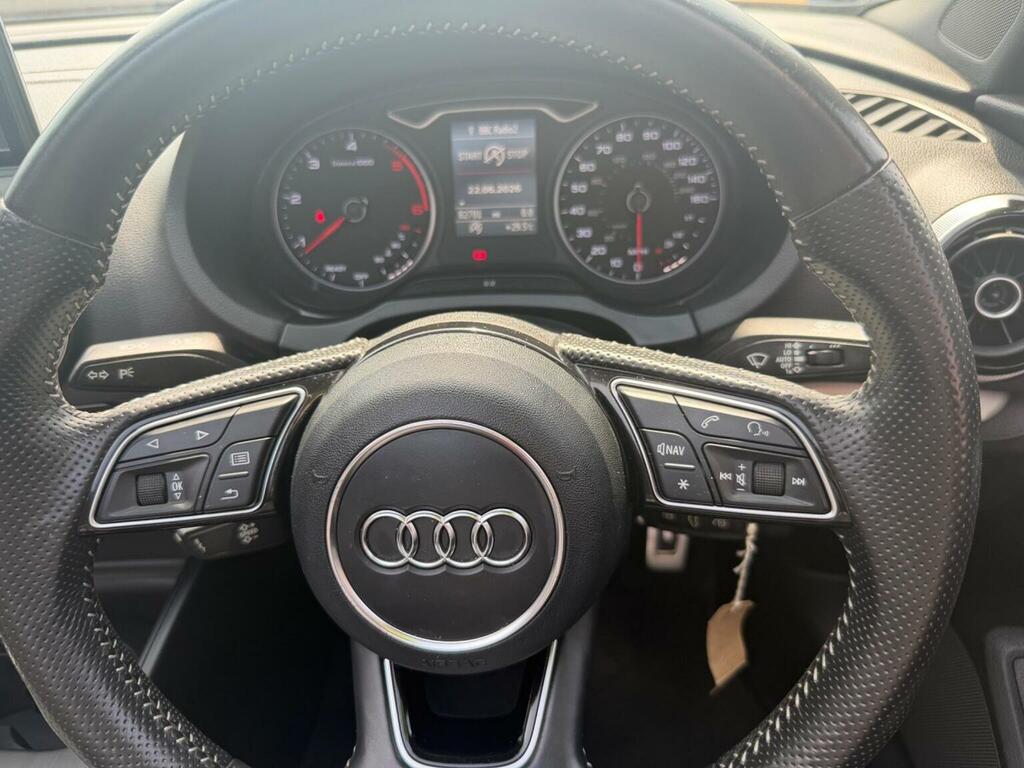 Audi A3 Cabriolet Convertible 2.0 Tdi S Line Euro 6 Ss 2017 White #3