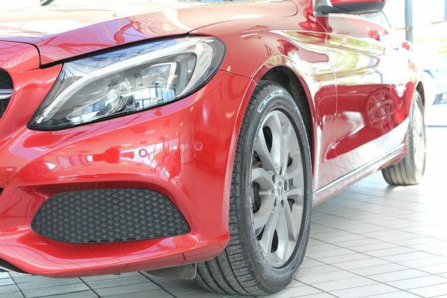 Mercedes-Benz C Class C200 Sport Saloon Red #3