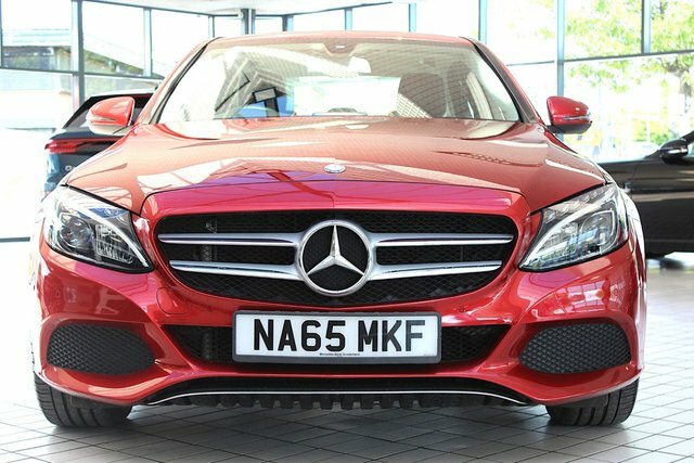 Mercedes-Benz C Class C200 Sport Saloon Red #4