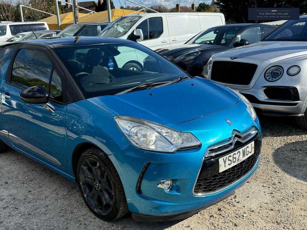 Citroen DS3 Hatchback 1.6 E-hdi Airdream Dstyle Plus Euro 5 S YS62WGJ Blue #6