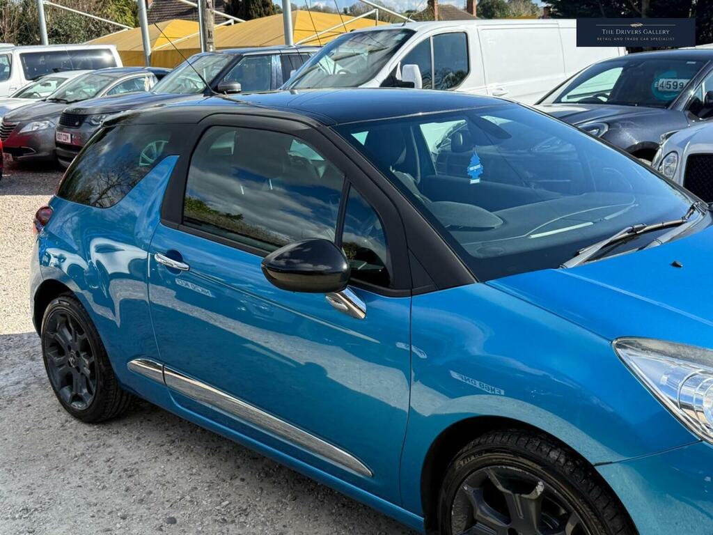 Citroen DS3 Hatchback 1.6 E-hdi Airdream Dstyle Plus Euro 5 S YS62WGJ Blue #5