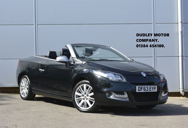 Renault Megane 1.6 Dci Gt Line Tomtom Convertible Manu Black