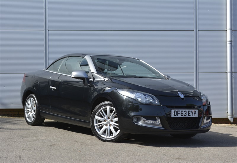 Renault Megane 1.6 Dci Gt Line Tomtom Convertible Manu Black #2
