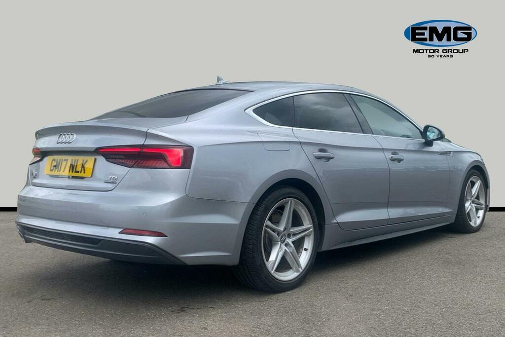 Audi A5 2.0 Tdi S Line Sportback S Tronic Quatt Silver #6