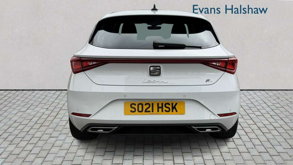 Seat Leon 1.5 Tsi Evo Fr Sport 2021 White #4