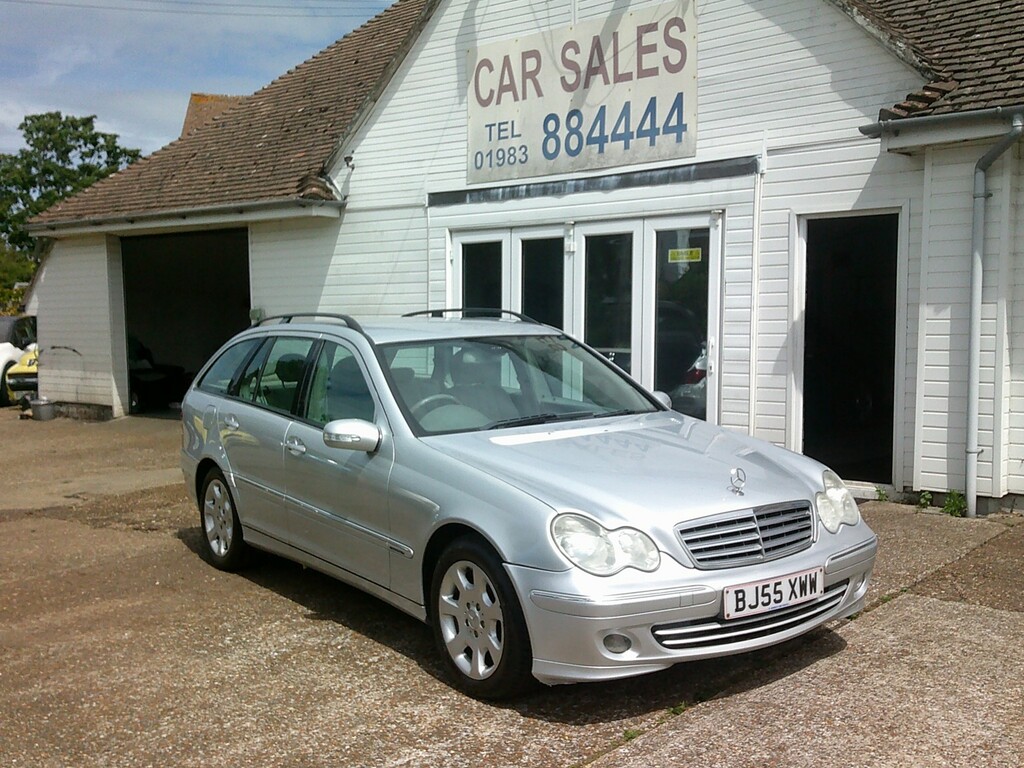Mercedes-Benz C Class Estate 2.1 C220 Cdi Elegance Se 2005 Silver