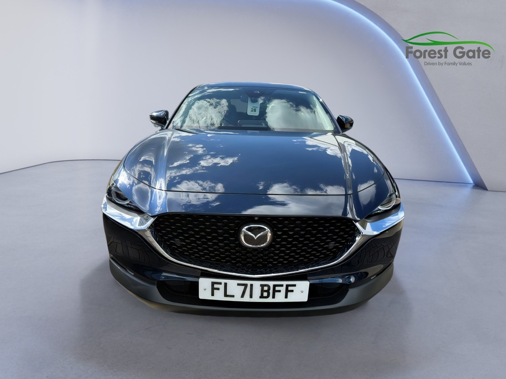Mazda CX-30 2.0 E-skyactiv X Mhev Gt Sport Tech Suv Blue #2