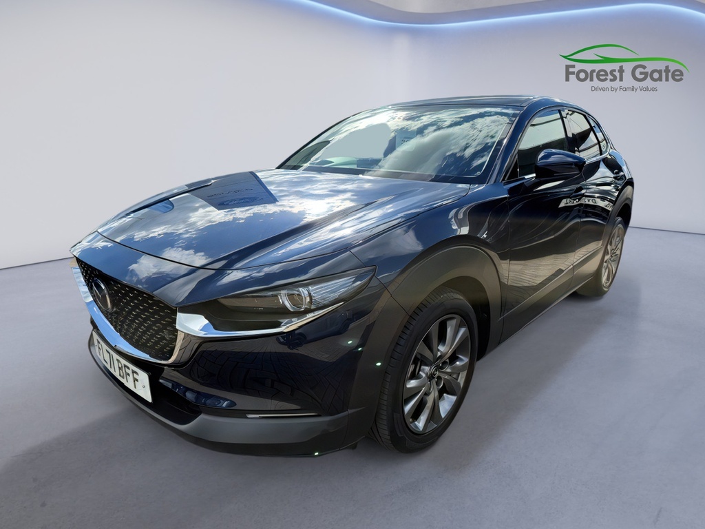 Mazda CX-30 2.0 E-skyactiv X Mhev Gt Sport Tech Suv Blue #3