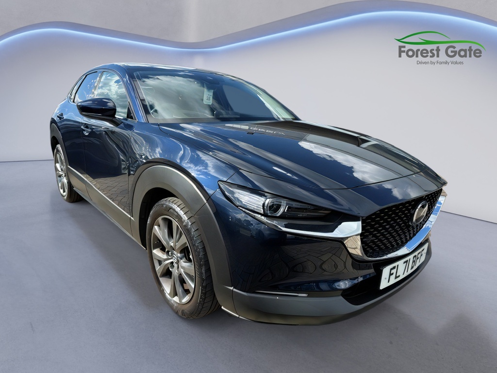 Mazda CX-30 2.0 E-skyactiv X Mhev Gt Sport Tech Suv Blue