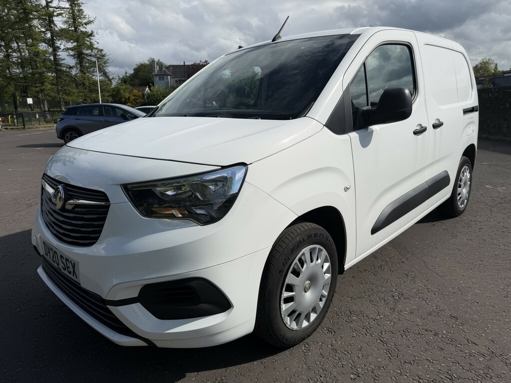 Vauxhall Combo Panel Van 1.6 Turbo D 2300 Sportive 202020 White #3