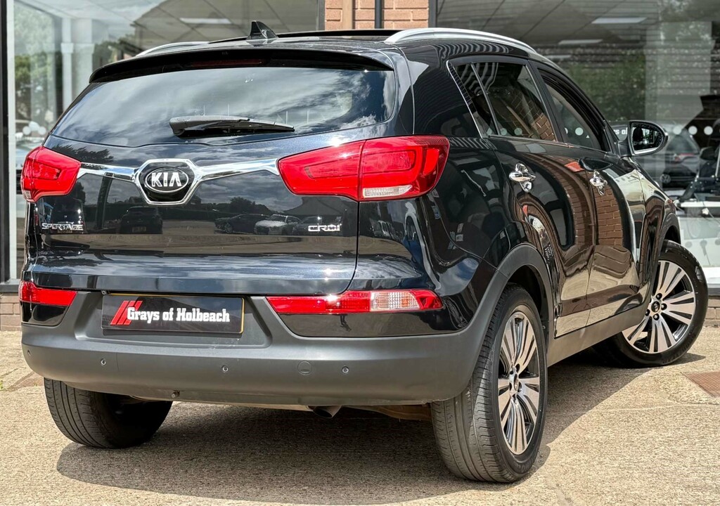 Kia Sportage Kx-3 Sat Nav Crdi 4Wd Black #6