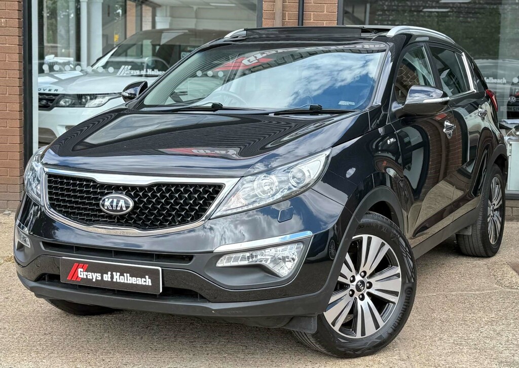 Kia Sportage Kx-3 Sat Nav Crdi 4Wd Black #3
