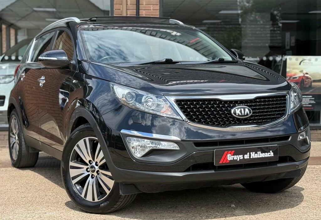 Kia Sportage Kx-3 Sat Nav Crdi 4Wd Black