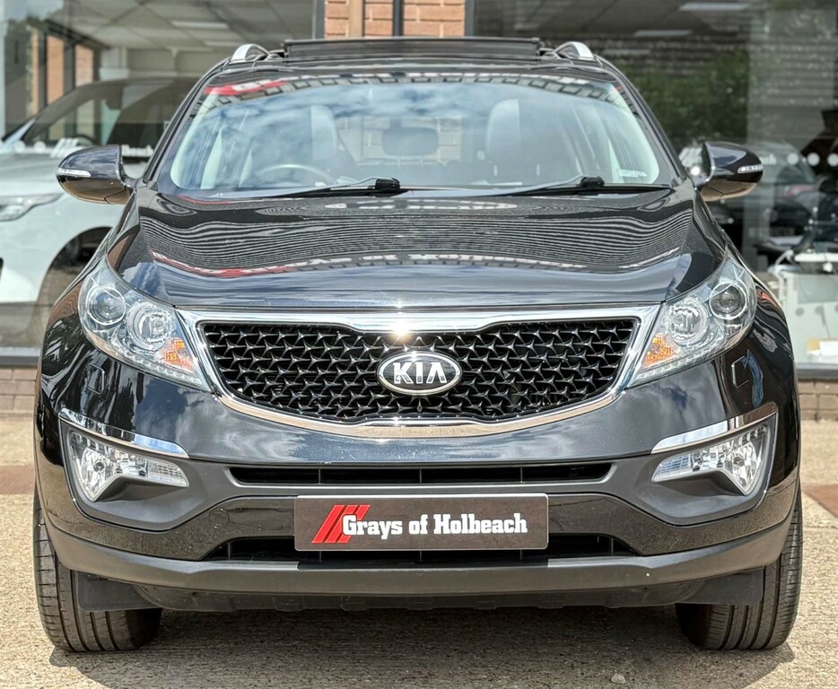 Kia Sportage Kx-3 Sat Nav Crdi 4Wd Black #2