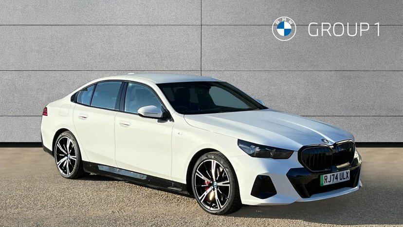 BMW i5 I5 Edrive40 M Sport Pro Saloon White