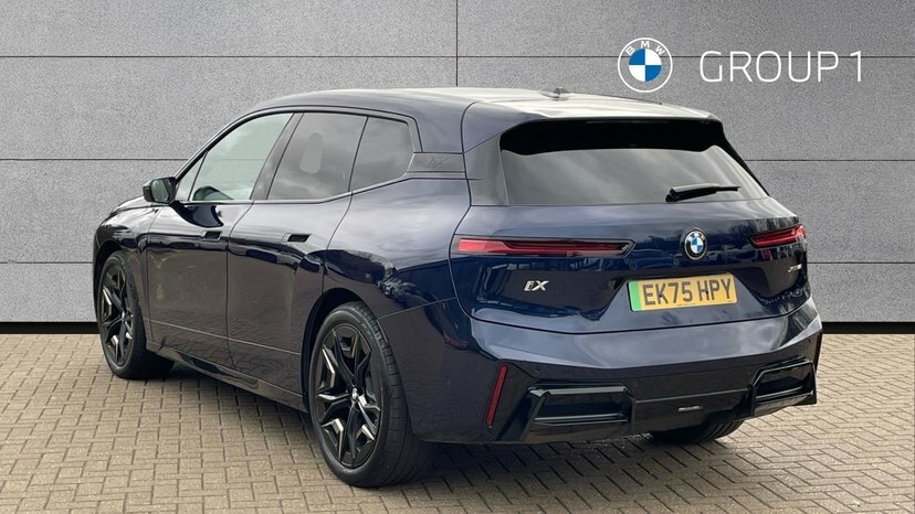 BMW iX Ix Xdrive45 M Sport Blue #2
