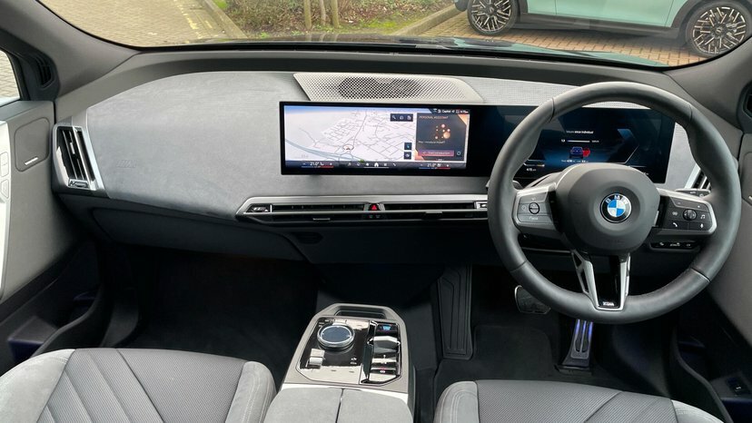 BMW iX Ix Xdrive45 M Sport Blue #4