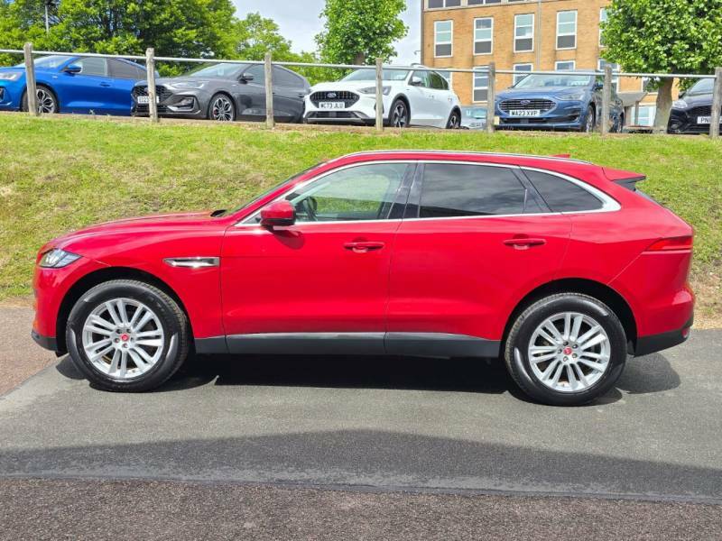 Jaguar F-Pace 2.0D Portfolio Awd - 2018 68 Red #3