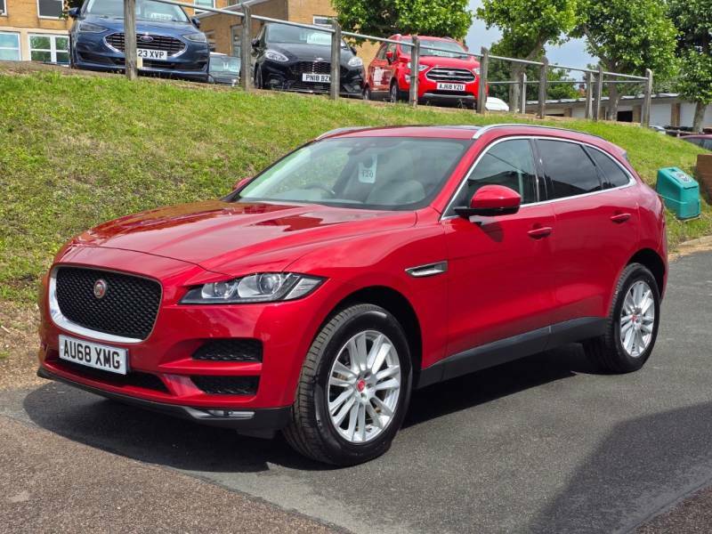 Jaguar F-Pace 2.0D Portfolio Awd - 2018 68 Red #2