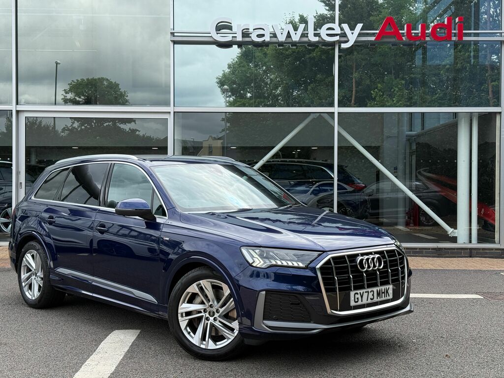 Audi Q7 S Line Blue