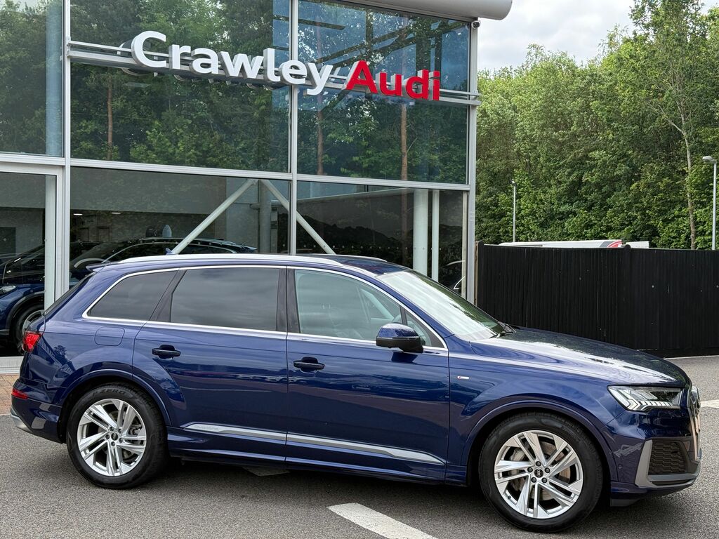 Audi Q7 S Line Blue #2