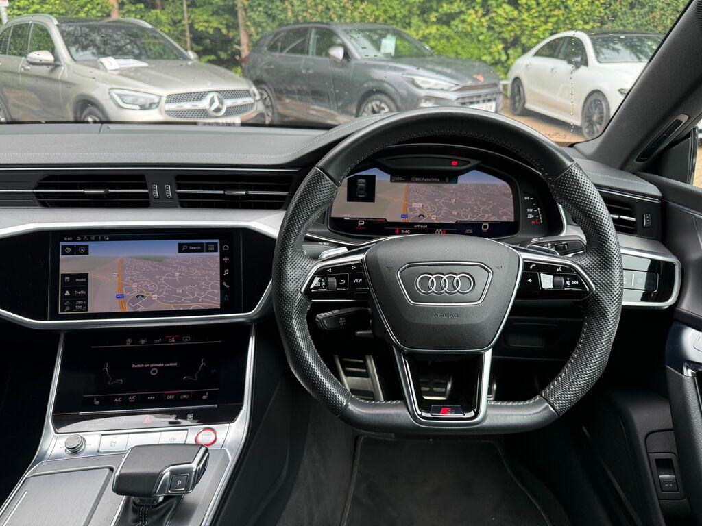 Audi A7 S Black #6