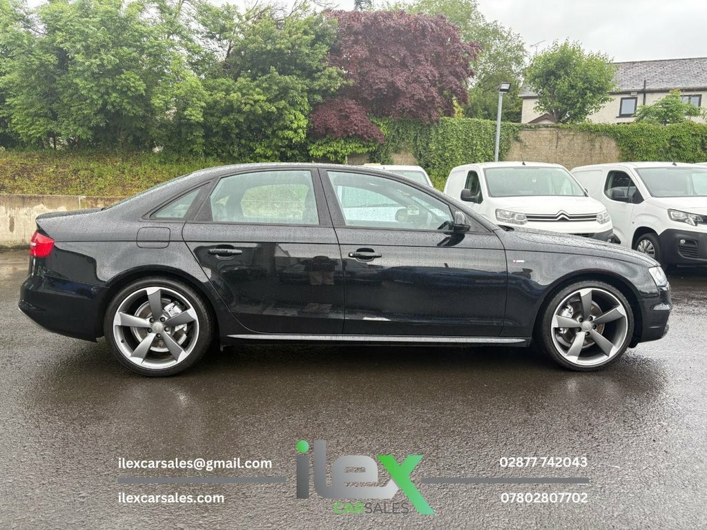 Audi A4 2L Black Edition Black #3
