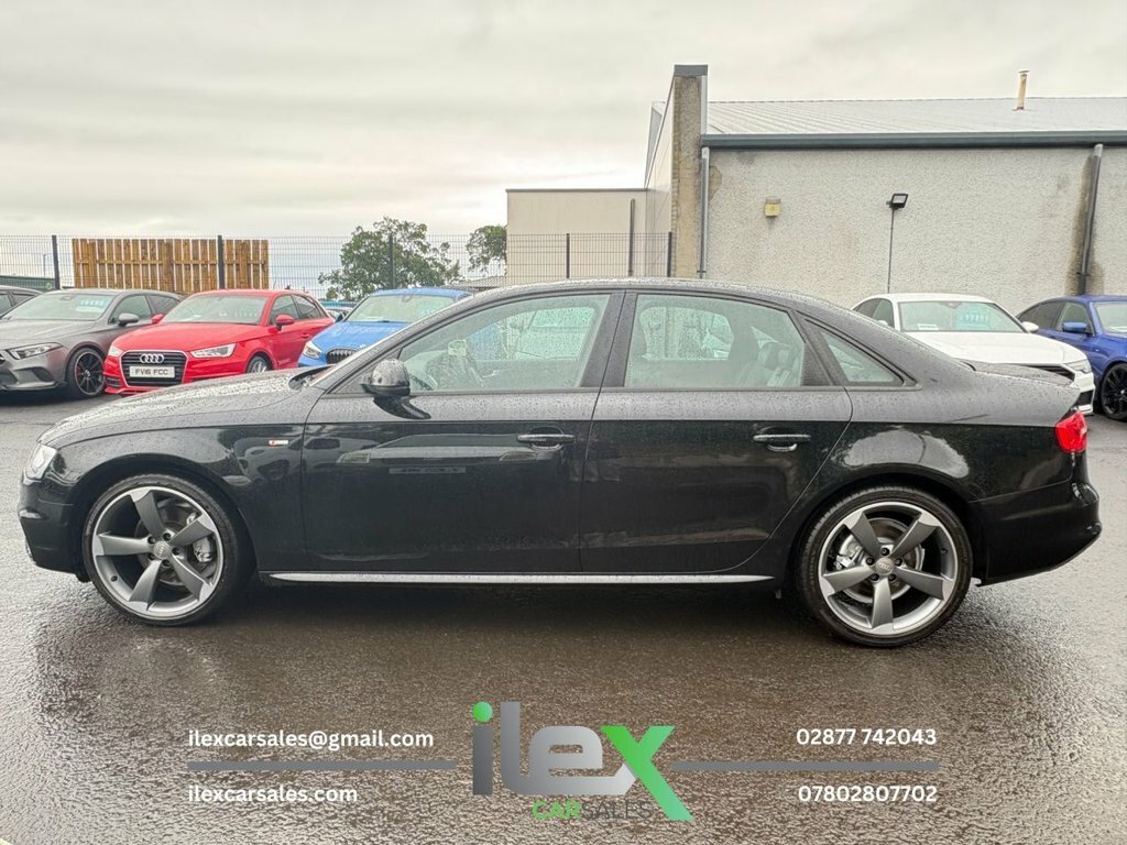Audi A4 2L Black Edition Black #6