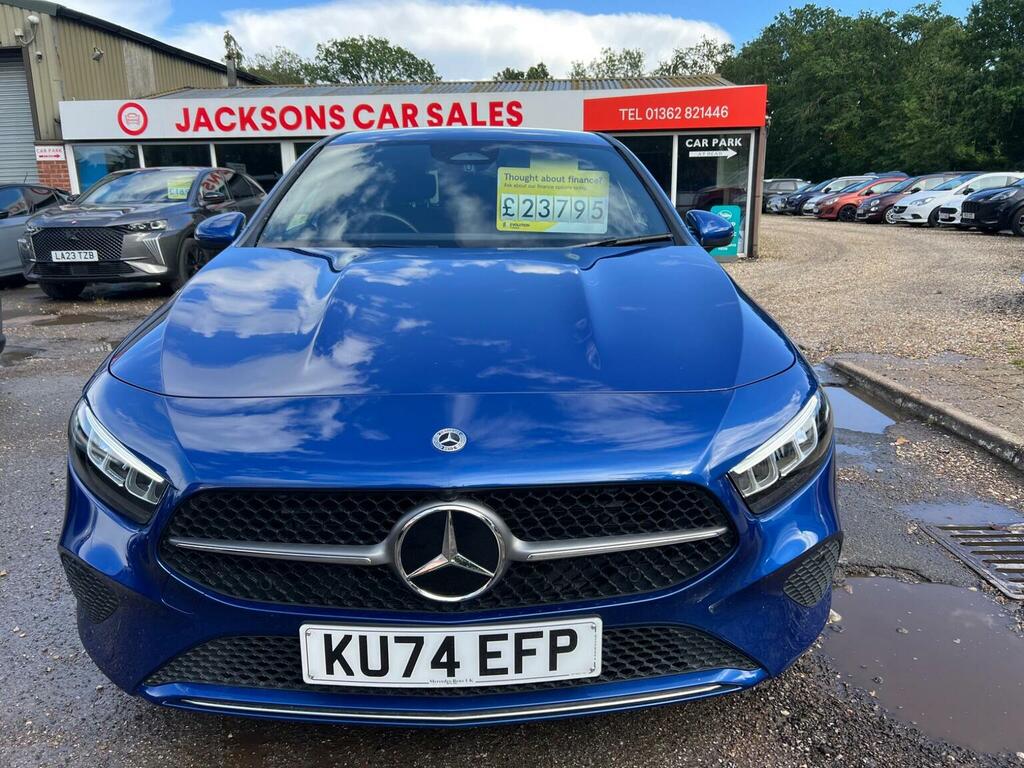Mercedes-Benz A Class Hatchback 1.3 A200h Mhev Sport Executive 7G-dct Blue #2