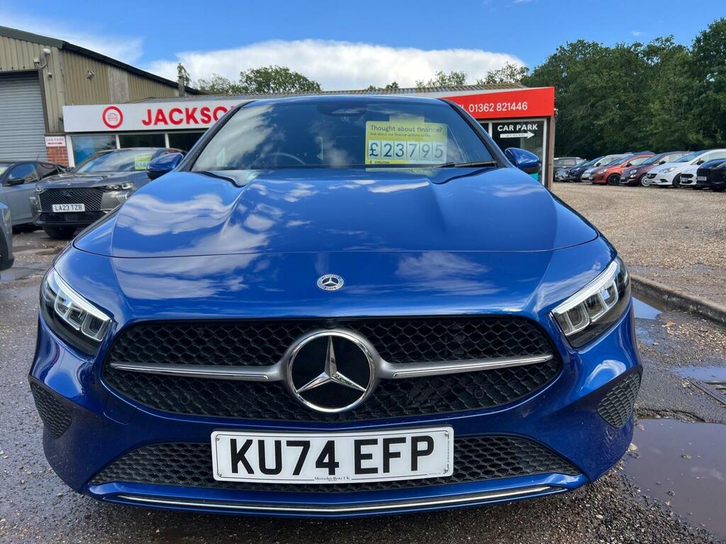 Mercedes-Benz A Class Hatchback 1.3 A200h Mhev Sport Executive 7G-dct Blue #3