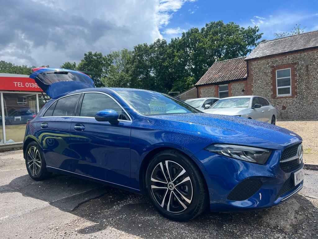Mercedes-Benz A Class Hatchback 1.3 A200h Mhev Sport Executive 7G-dct Blue