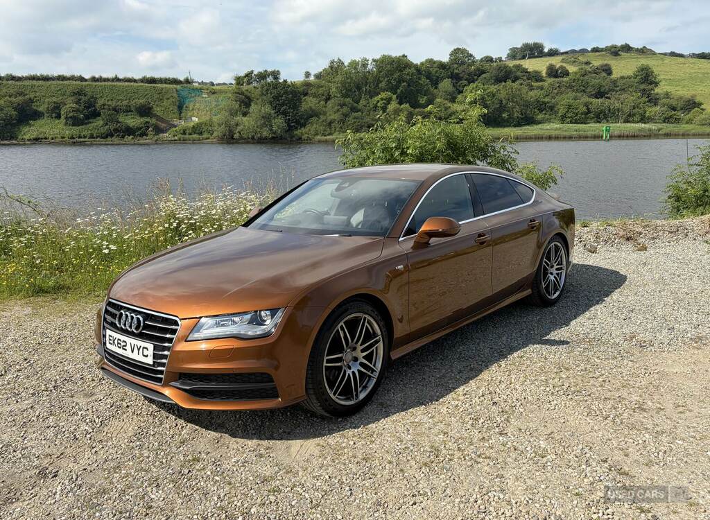 Audi A7 3.0 Tdi Quattro 204 S Line S Tronic 5 Seat Brown #2