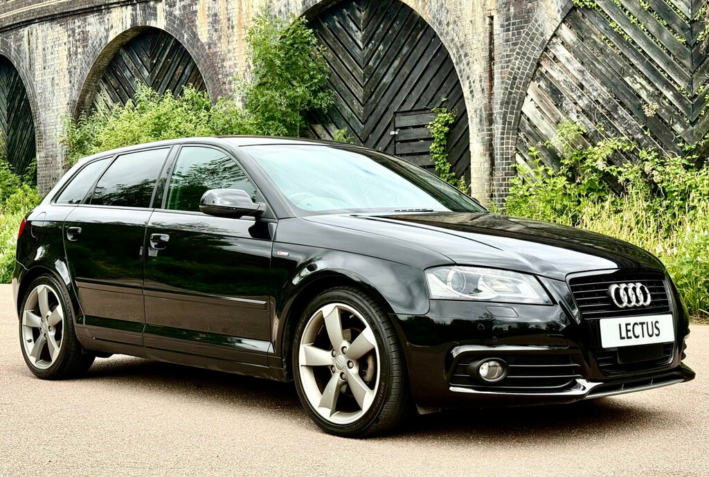 Audi A3 1.4 Tfsi S Line Sportback Euro 6 Black #3