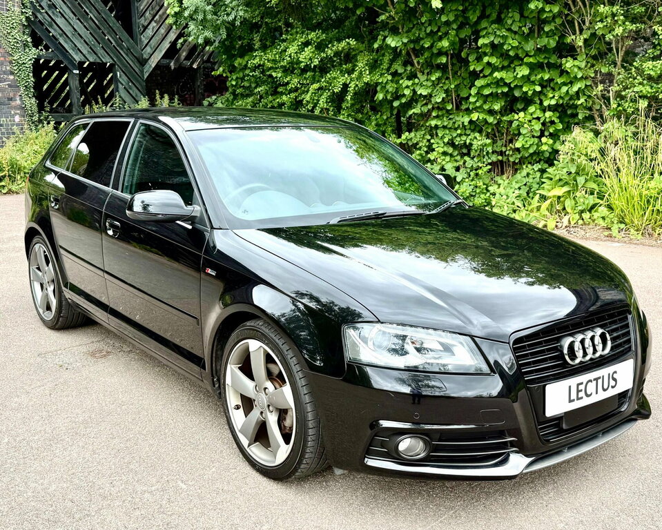 Audi A3 1.4 Tfsi S Line Sportback Euro 6 Black #2