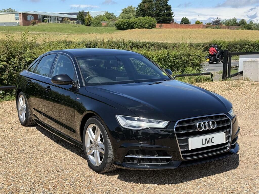 Audi A6 Saloon 2.0 Tdi Ultra S Line S Tronic Euro 6 Ss Black #2
